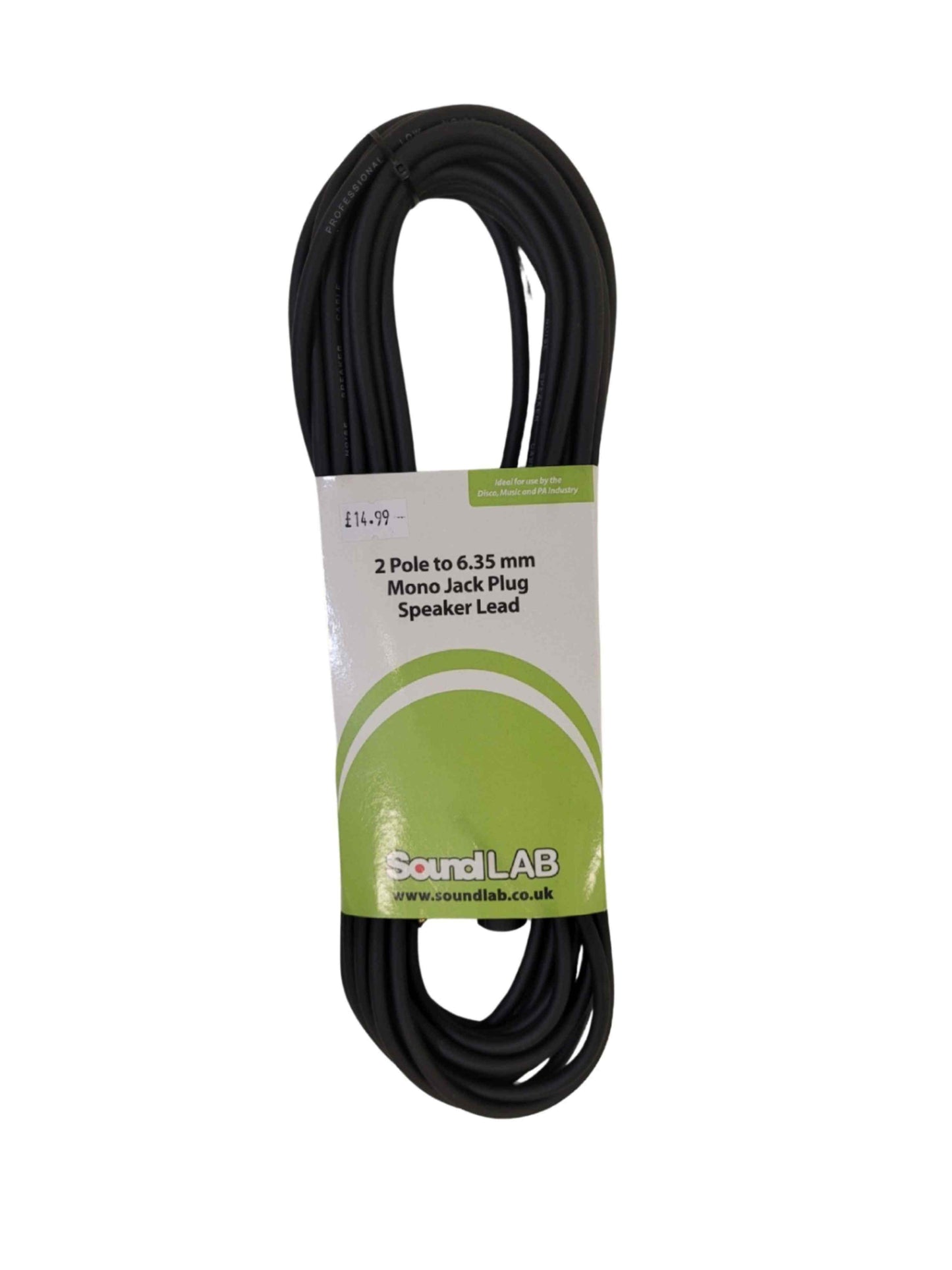 Soundlab Mono Jack Plug Speaker Lead