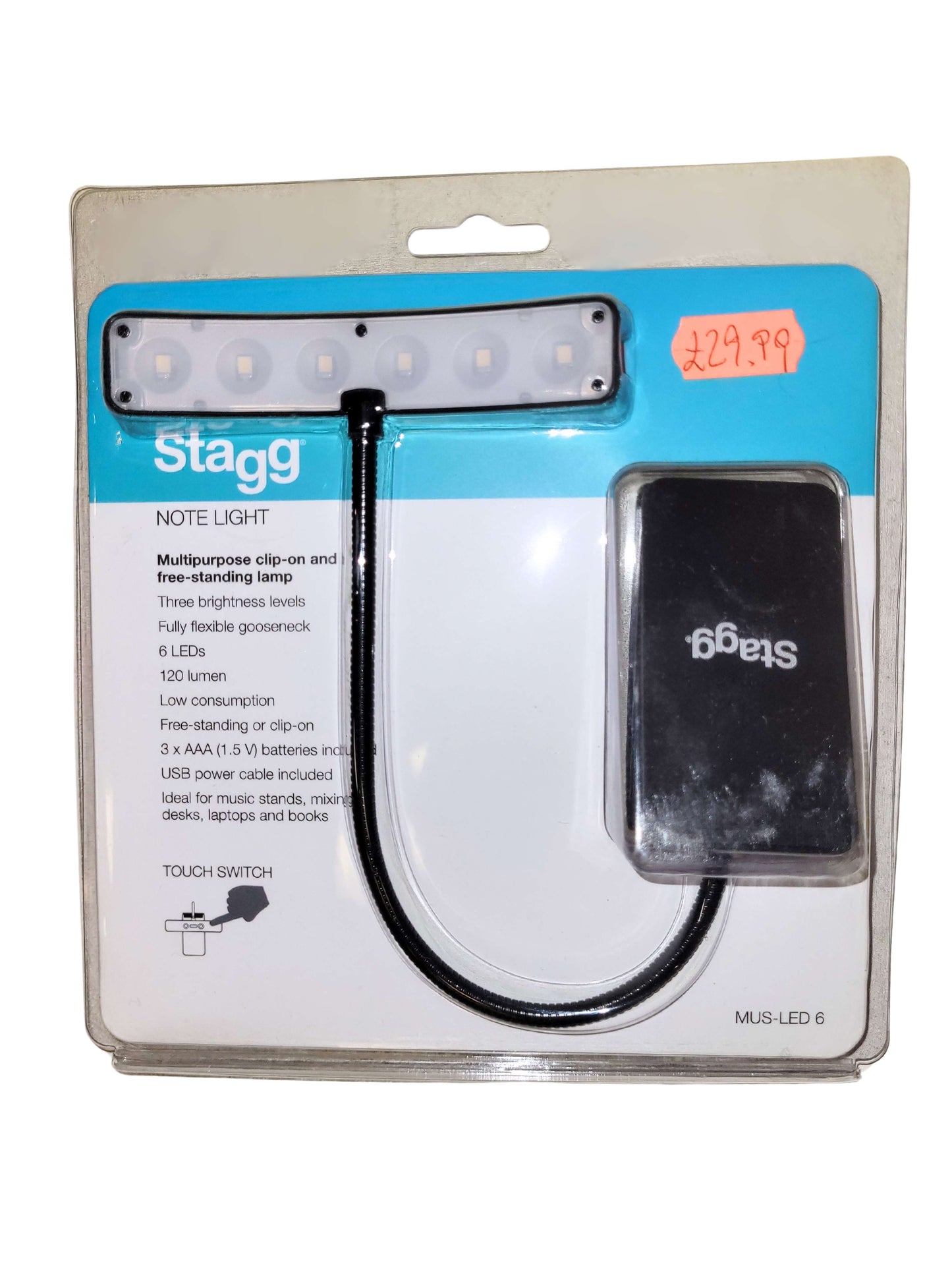 Stagg Note Light