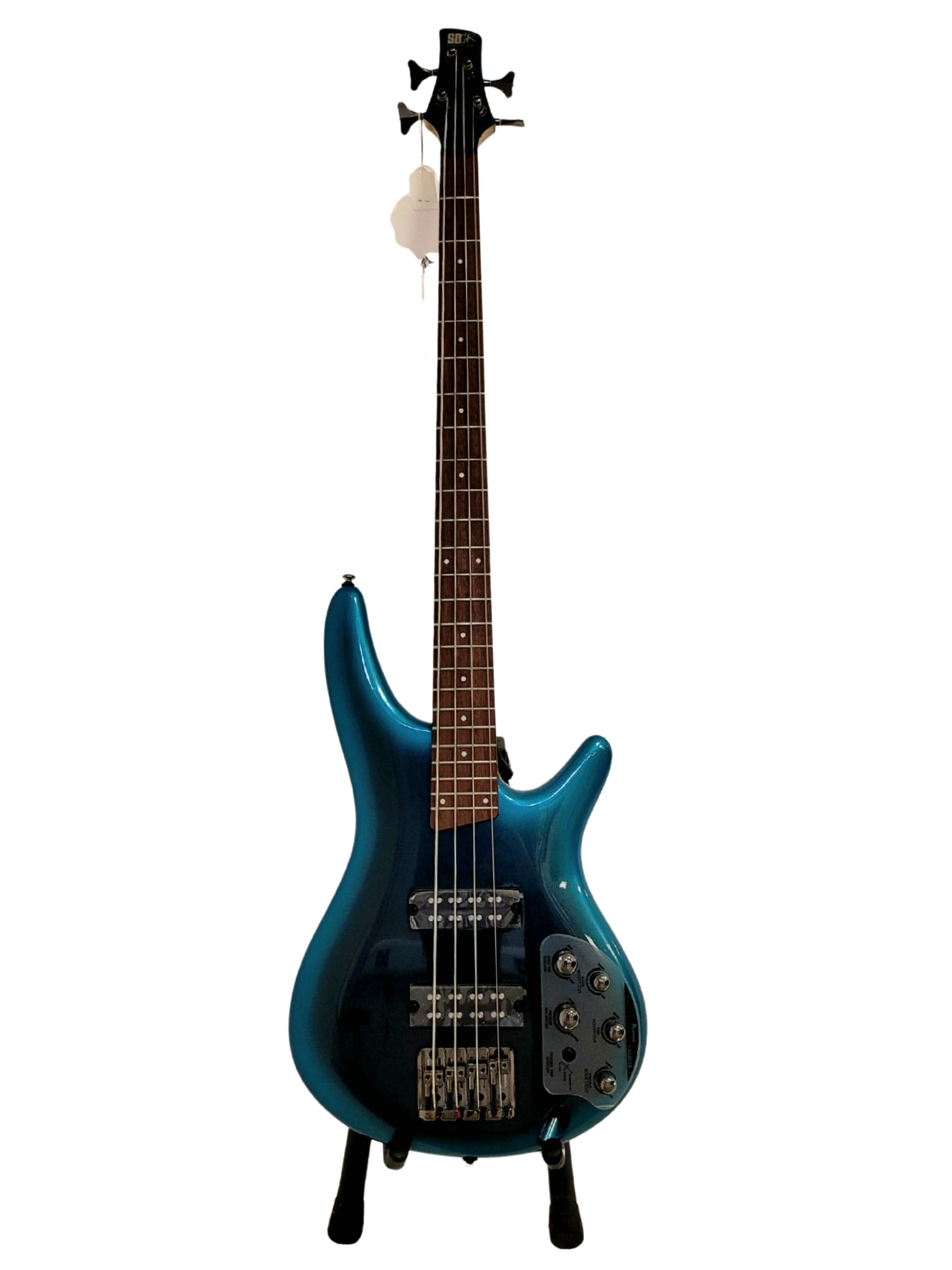 Ibanez SR300E-CUB Bass Guitar- Cerulean Aura Burst
