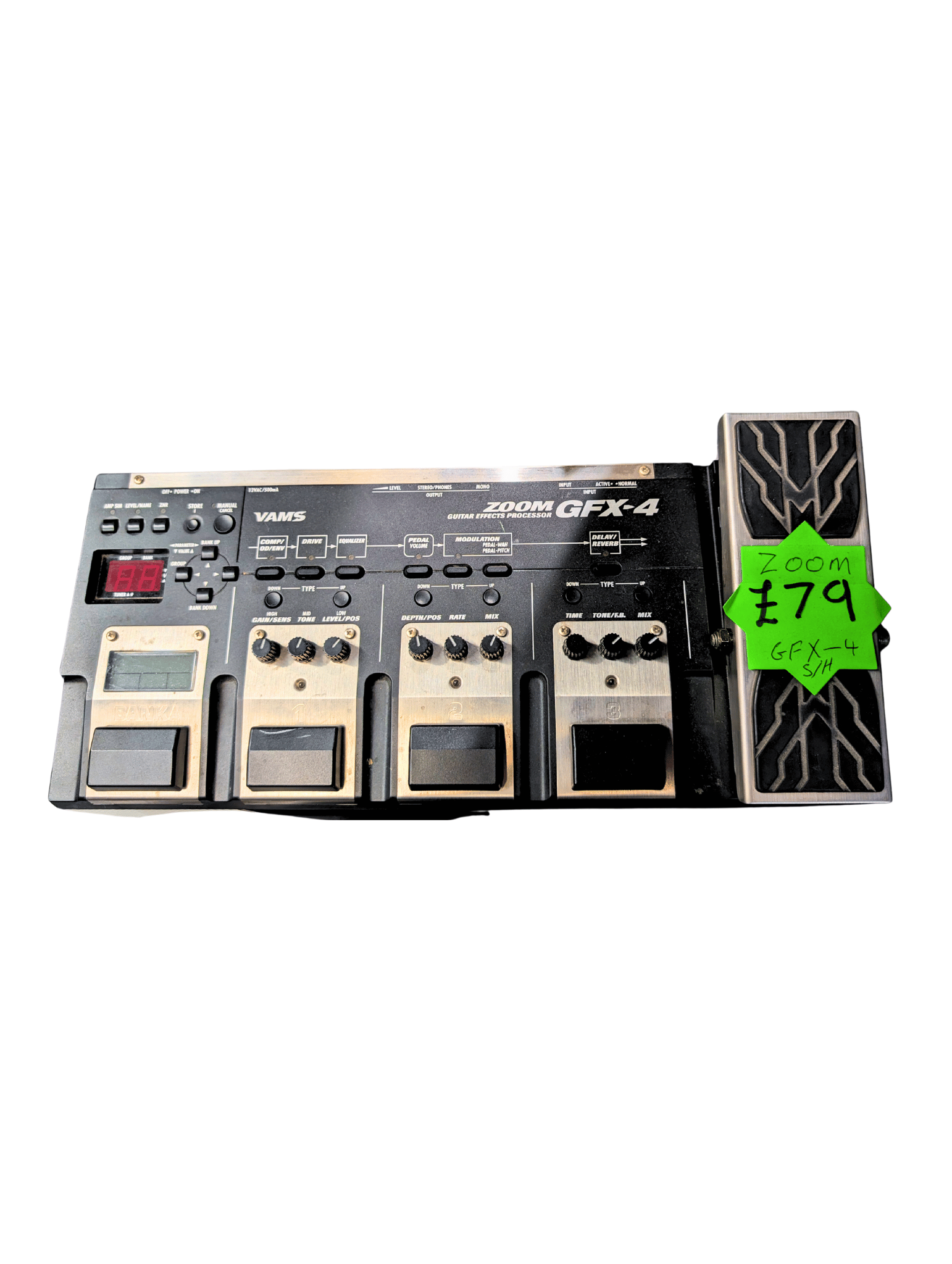 zoom guitar pedal Zoom GFX-4 Guitar Pedal- Second Hand – Mill Hill Music Complex