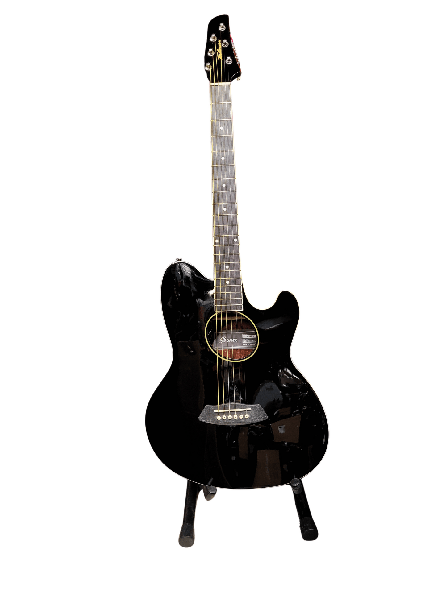 Black Ibanez Talman electo acoustic guitar