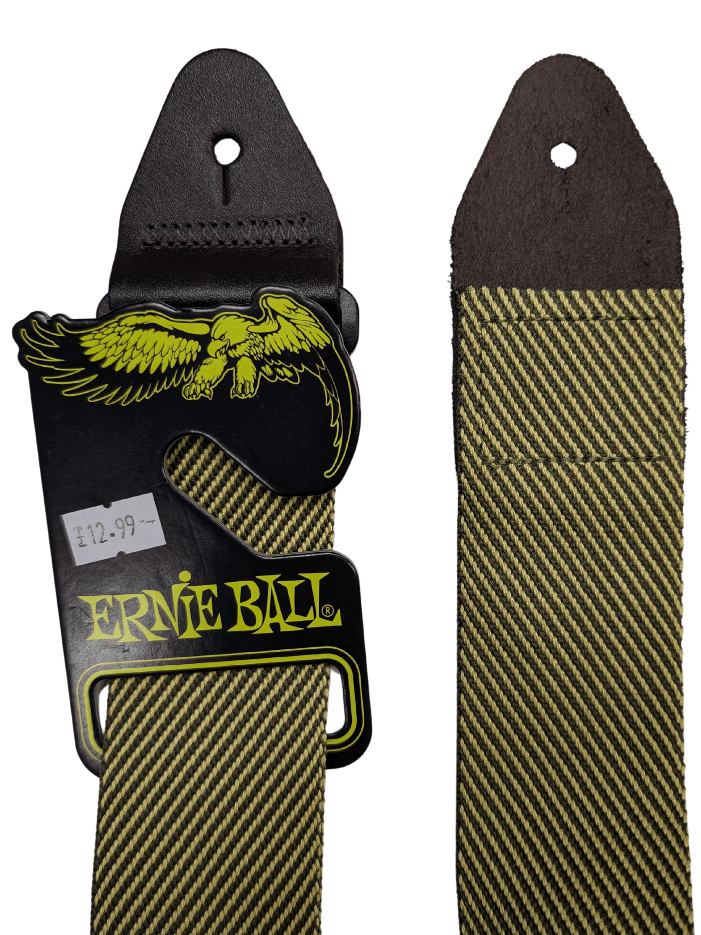 ernie ball tweed patterned guitar strap