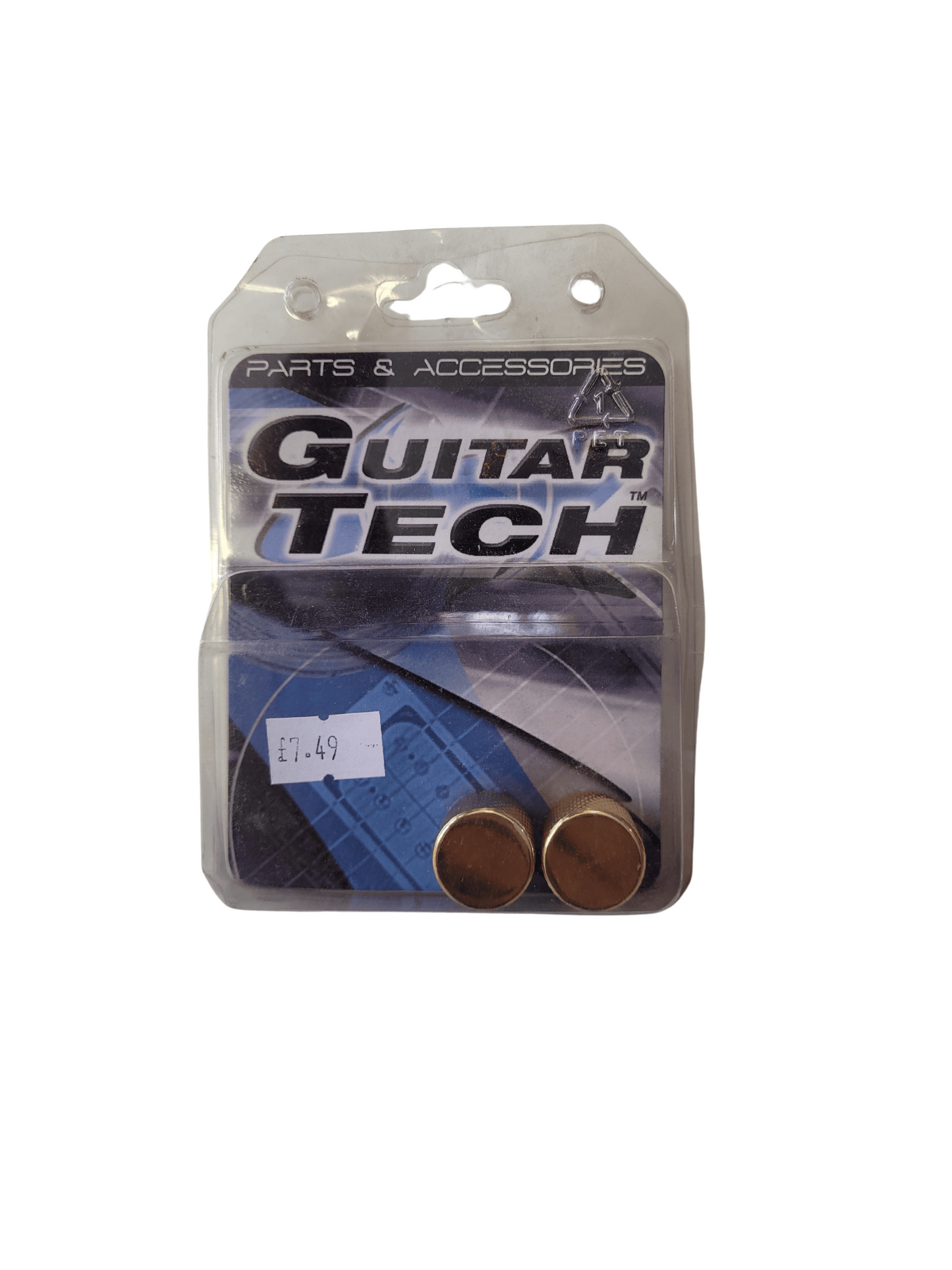 Guitar Tech gold control knobs