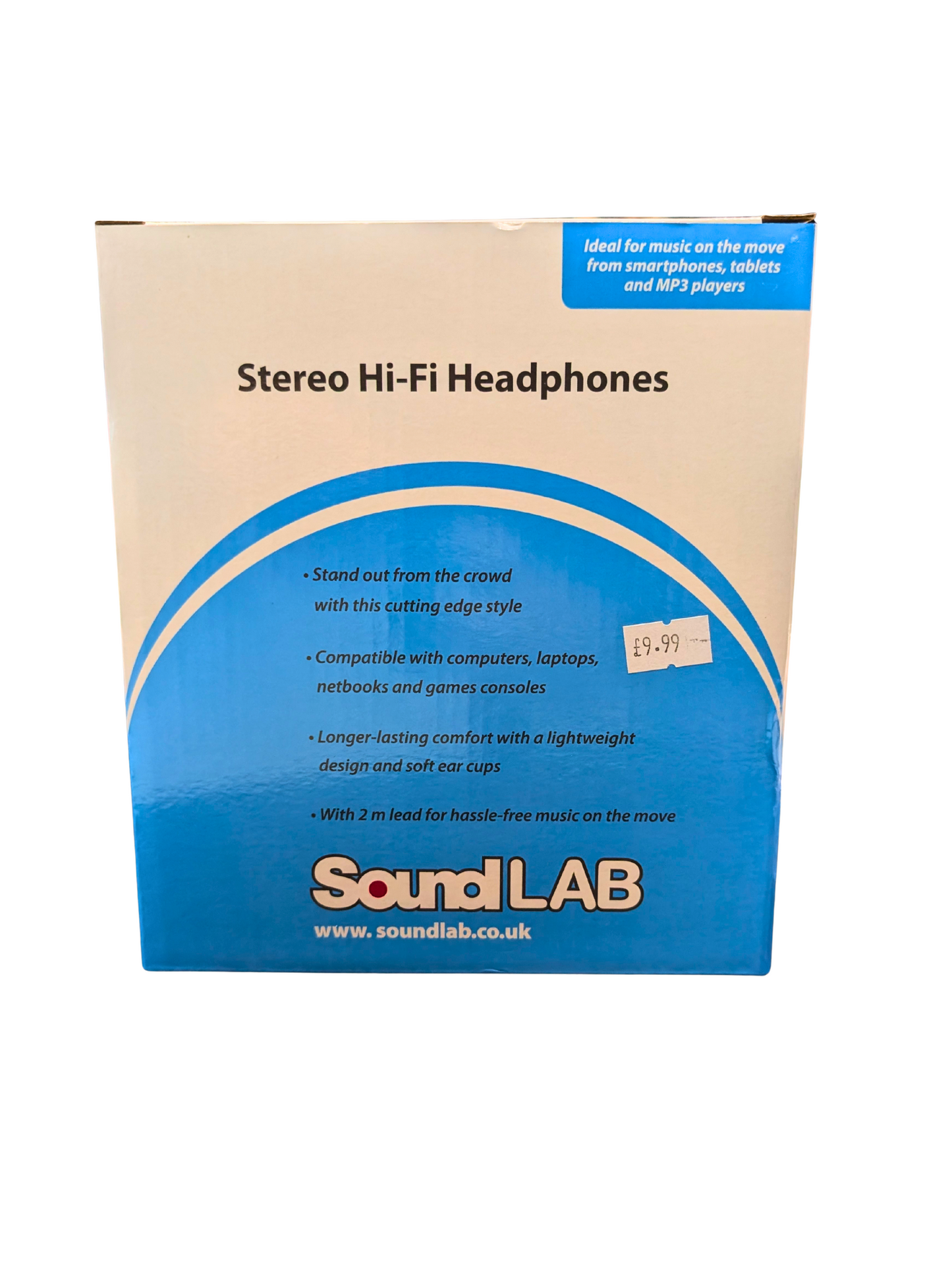 Soundlab Professional Headphones- Black
