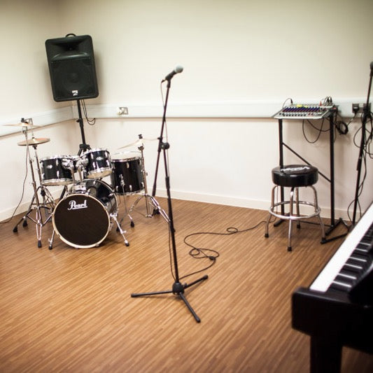 Mill Hill Music Studio 17 Rehearsal Room with Upright Piano Mill