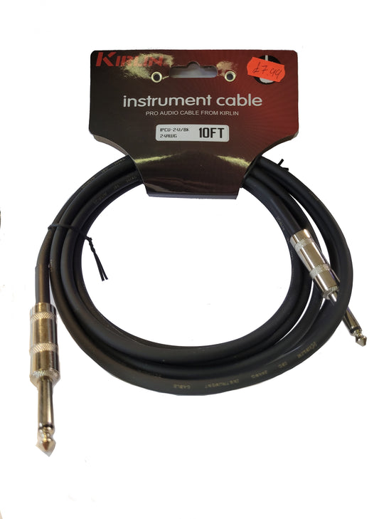 Kirlin instrument cable 10ft