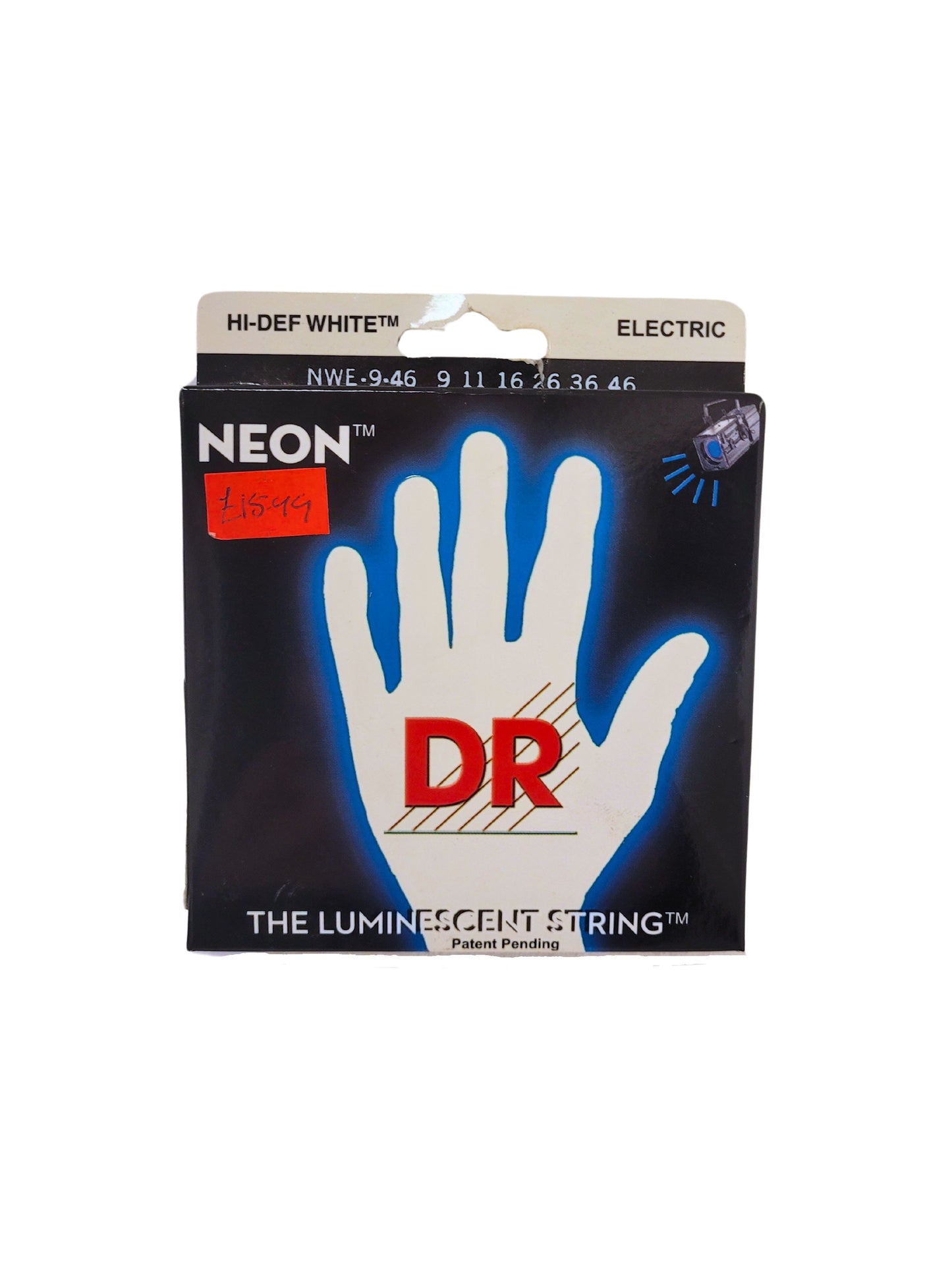 Dr Neon Luminescent Guitar Strings