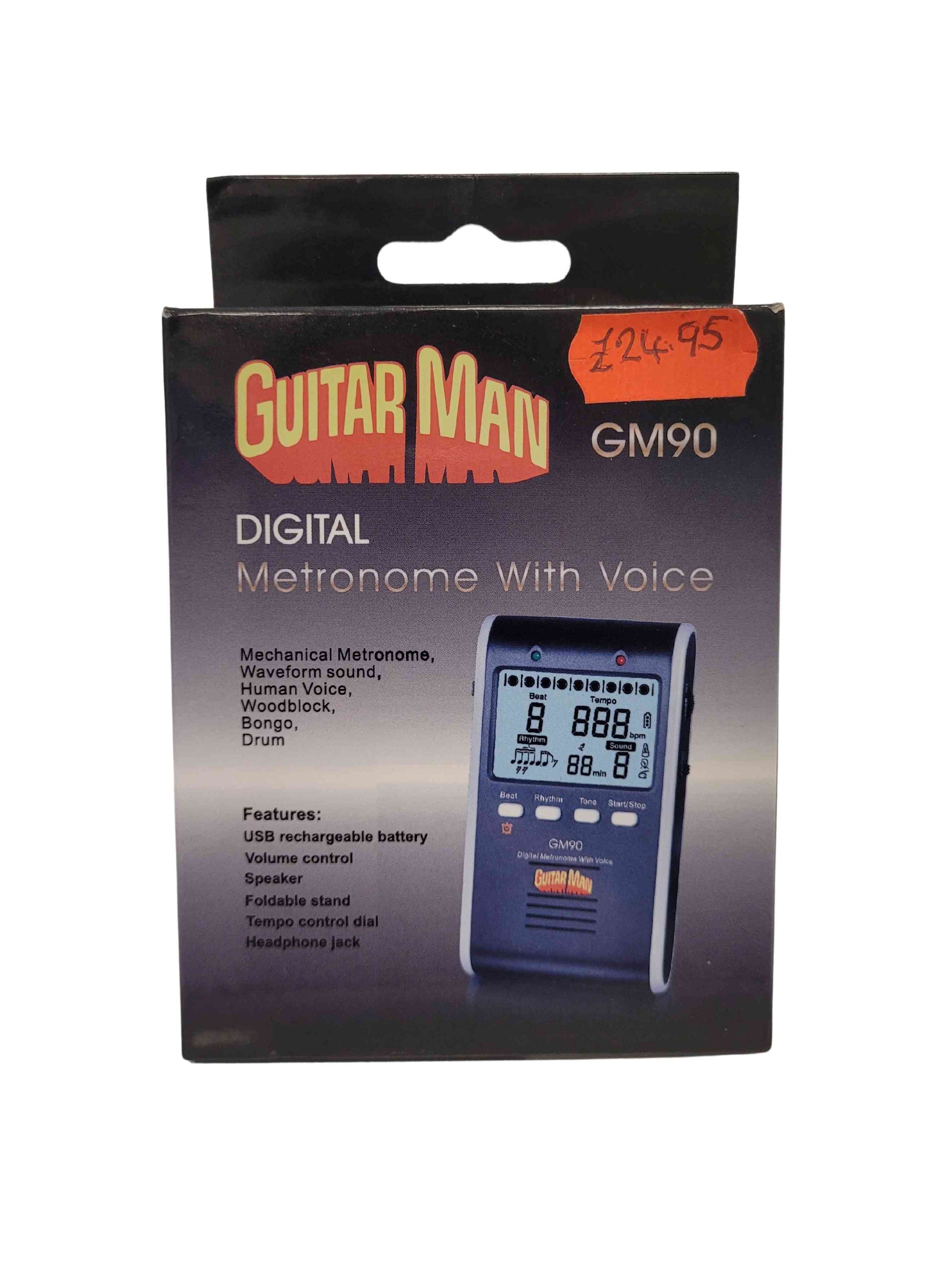 Guitar Man Digital Metronome with Voice