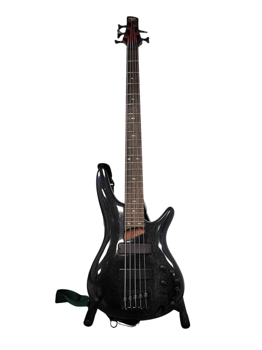 Ibanez 5 string bass black