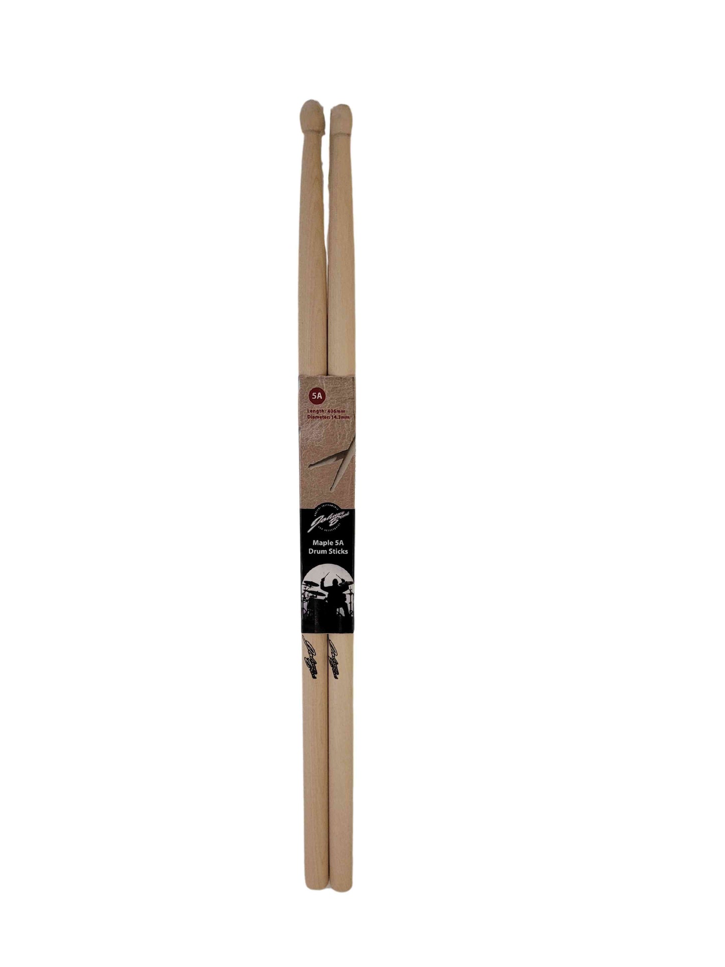 Johnny Brook Affordable Drum Sticks Maple 5A