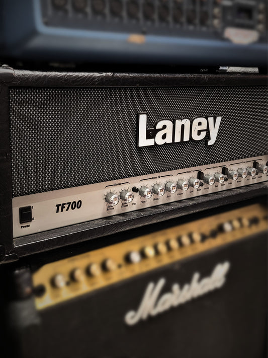 Laney TF700 AMp side view