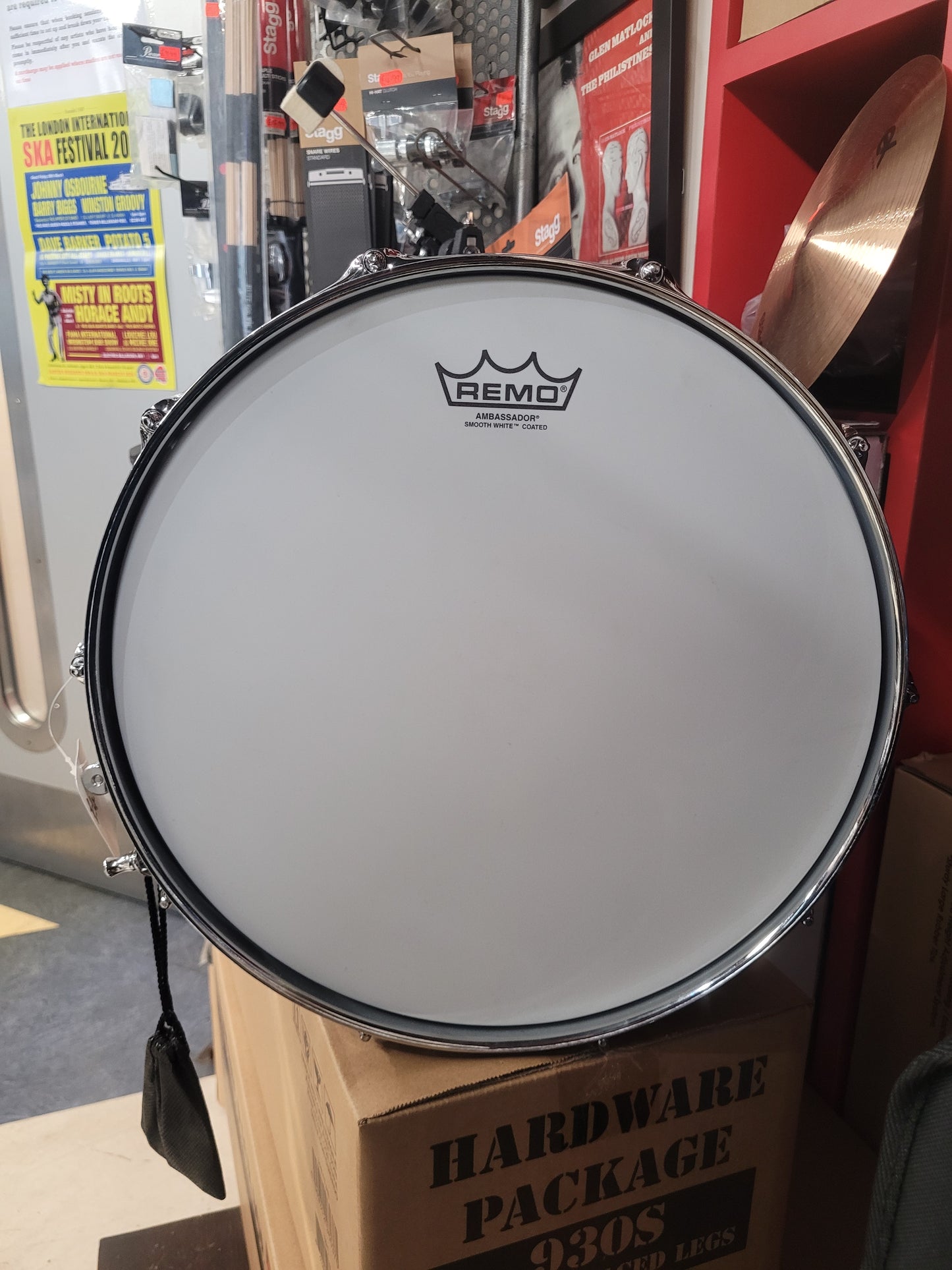 Pearl Super Hoop Sensitone with Remo Drumhead