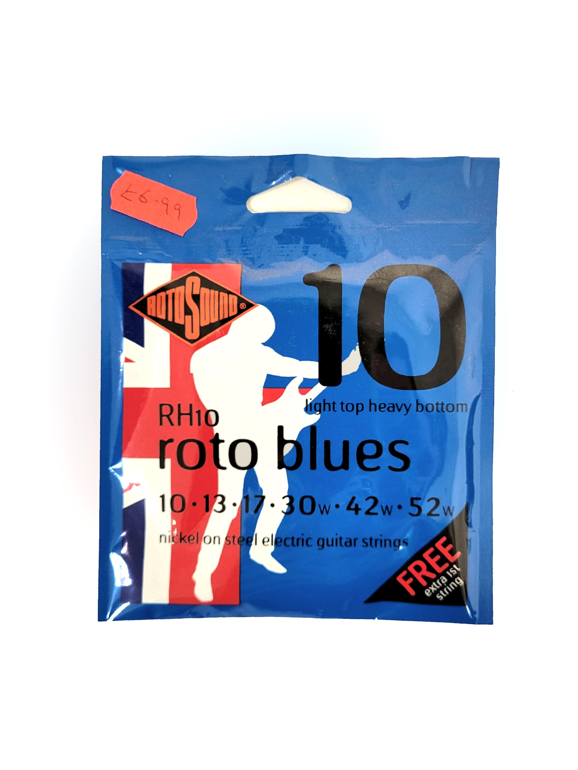 Roto Blues 10 Electric Guitar Strings