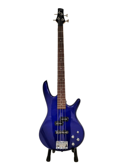 Ibanez Gio bass guitar blue