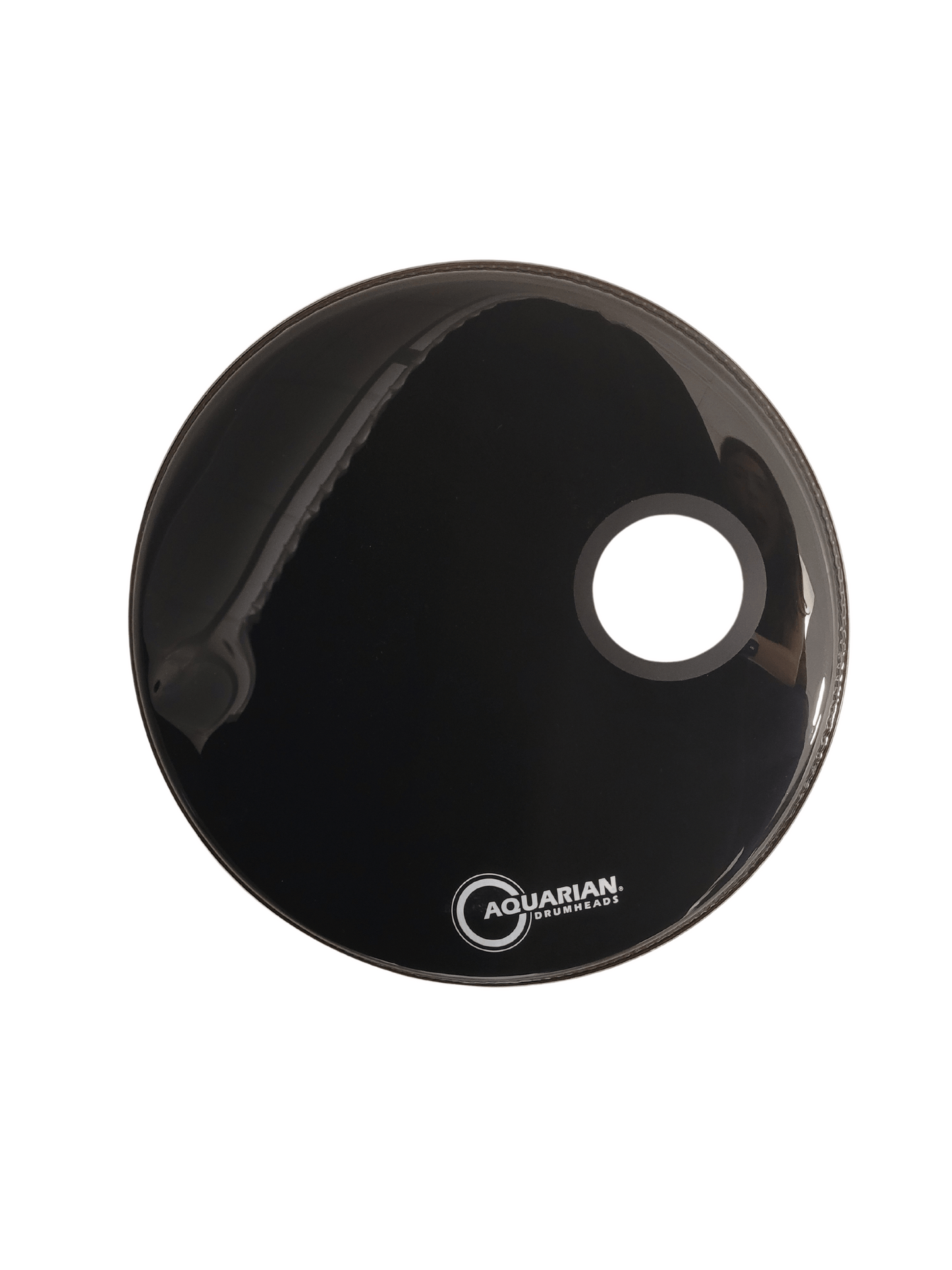 Aquarian Drumheads Small Offset Ported Bass- Black