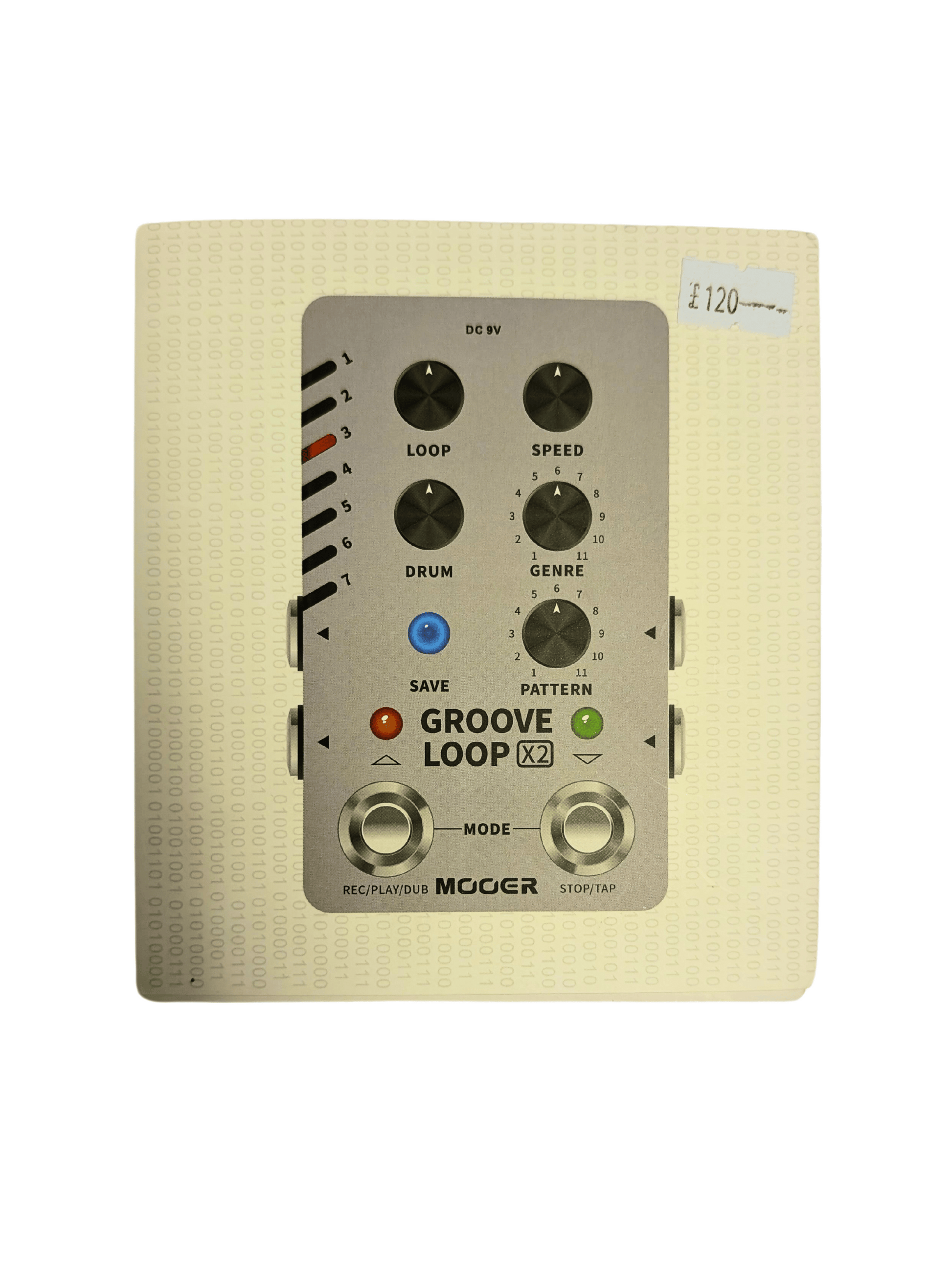 mooer drum pedal Mooer X2 Groove Loop Drum Machine / Looper Pedal – Mill Hill Music Complex